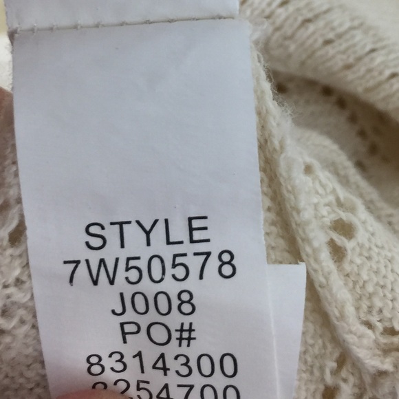 Lucky Brand Adrianna Sweater Top Size Medium - Picture 5 of 6
